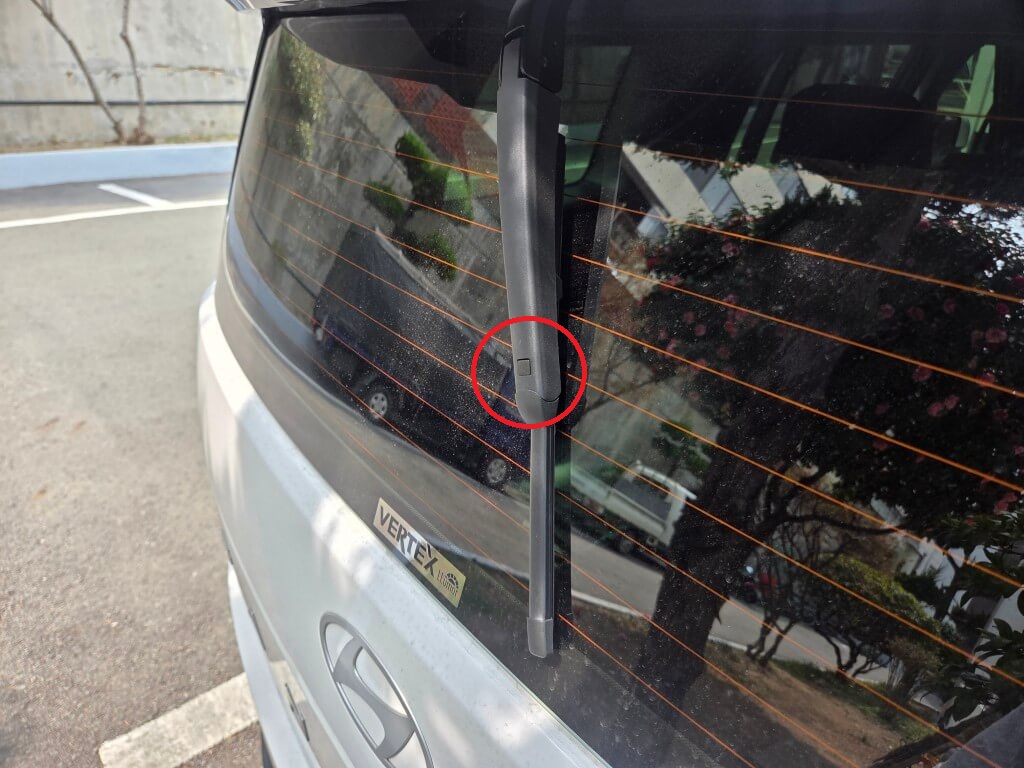 후방 와이퍼 교체