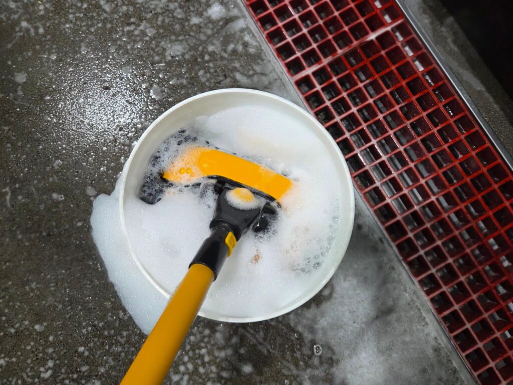 실외 세차 밀대