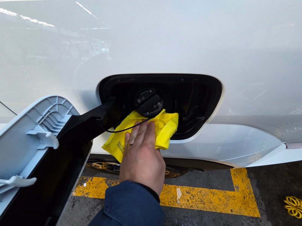 실외 세차 드라잉