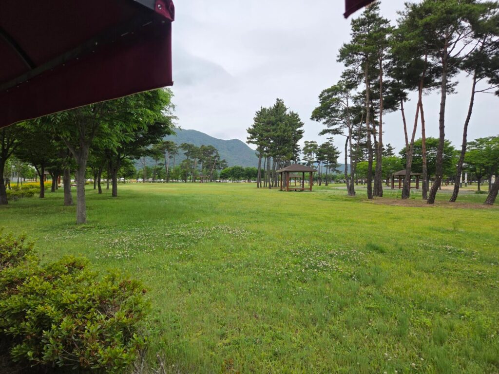 황산공원 미니기차