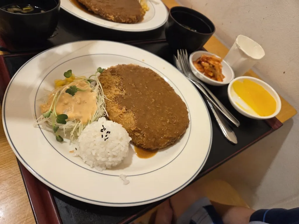부산 허심청 N식당 돈까스