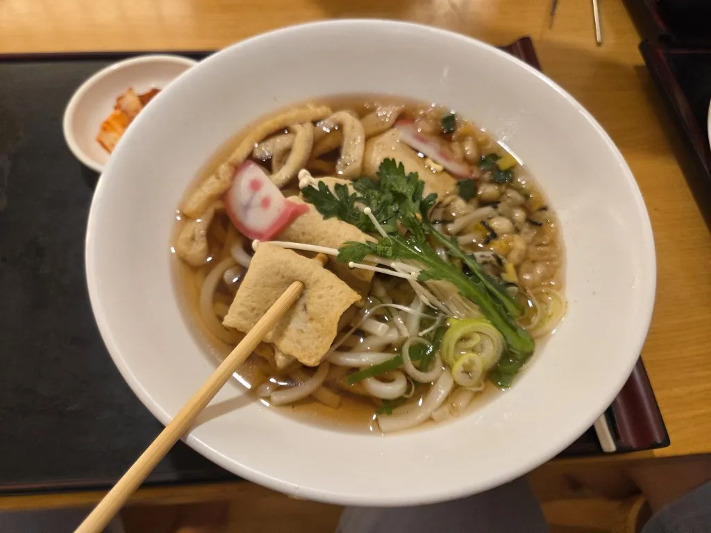 부산 허심청 N식당 우동